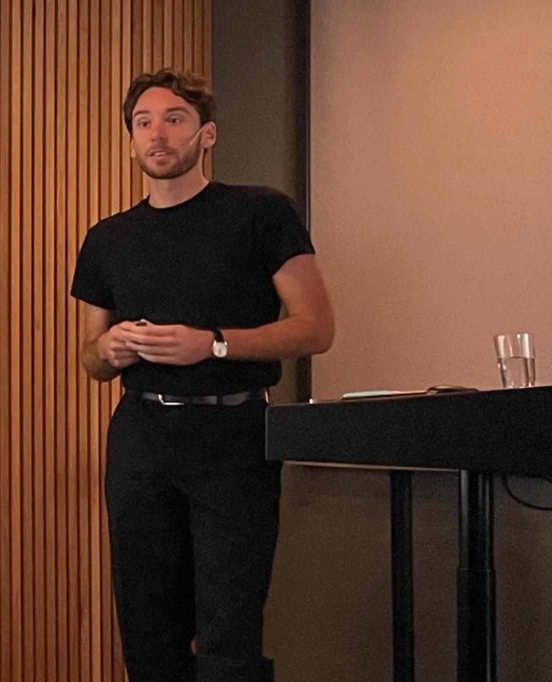 A photo of Matteo Guardamagna
